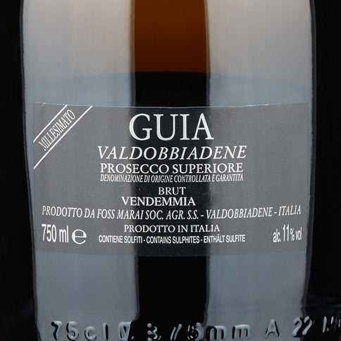 Valdobbiadene Prosecco DOCG Brut Millesimato "Guia" 2023 - Foss Marai