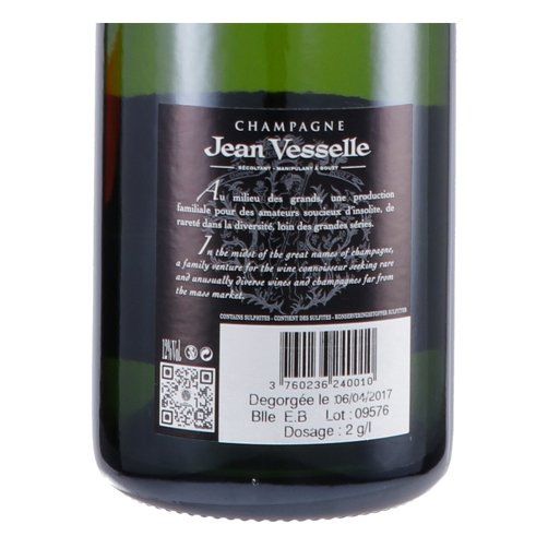 Champagne Extra Brut Magnum - Jean Vesselle