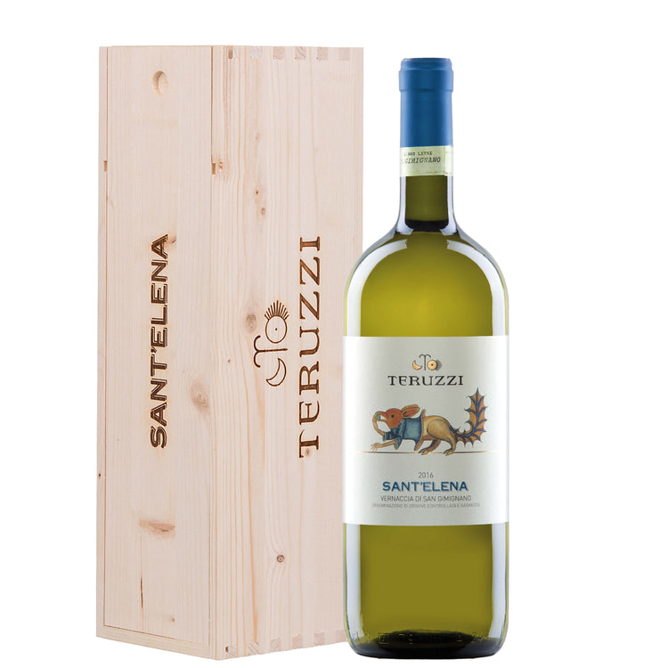 Vernaccia di San Gimignano Riserva DOCG "Sant'Elena" 2020 Magnum - Teruzzi (astuccio)