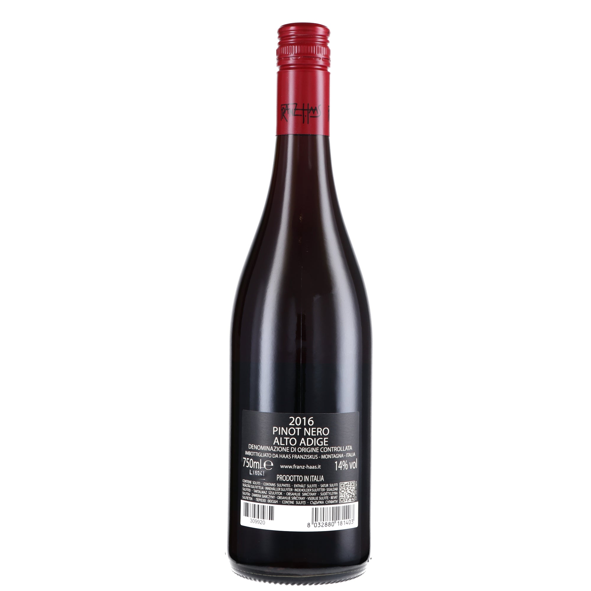 Alto Adige Pinot Nero DOC 2023 - Franz Haas (tappo stelvin)