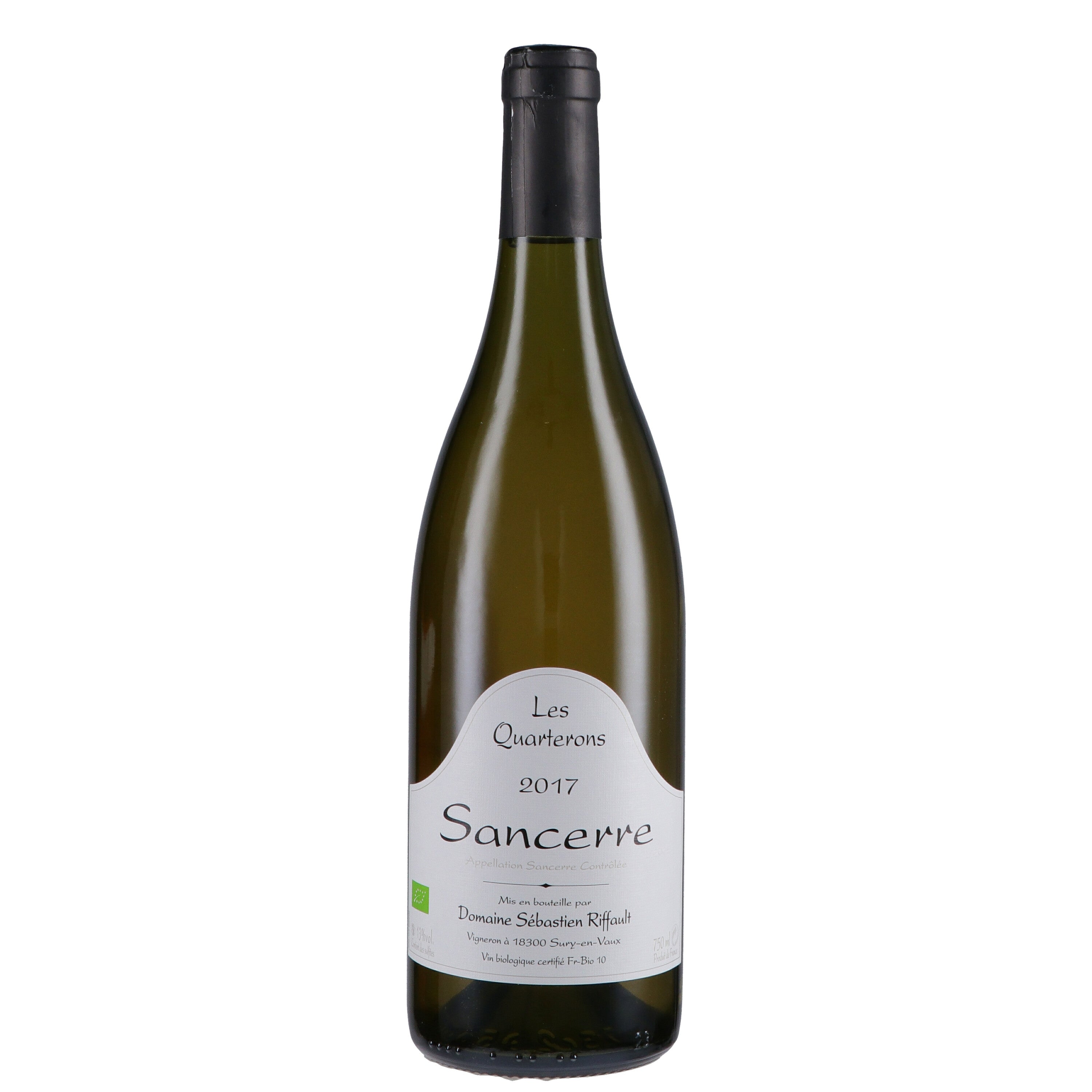 Sancerre Blanc "Les Quarterons" 2020 - Sébastien Riffault