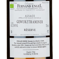 Alsace Gewurztraminer Réserve 2024 - Fernand Engel
