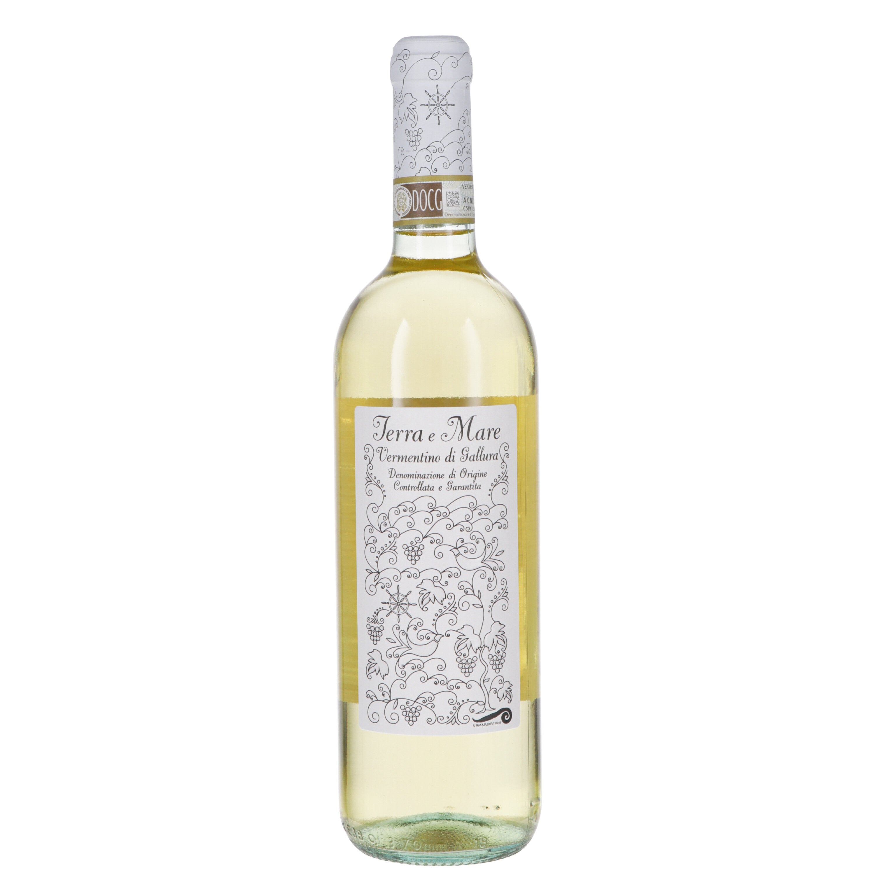 Vermentino di Gallura DOCG “Terra e Mare” 2024 - Unmaredivino, Gioacchino Sini