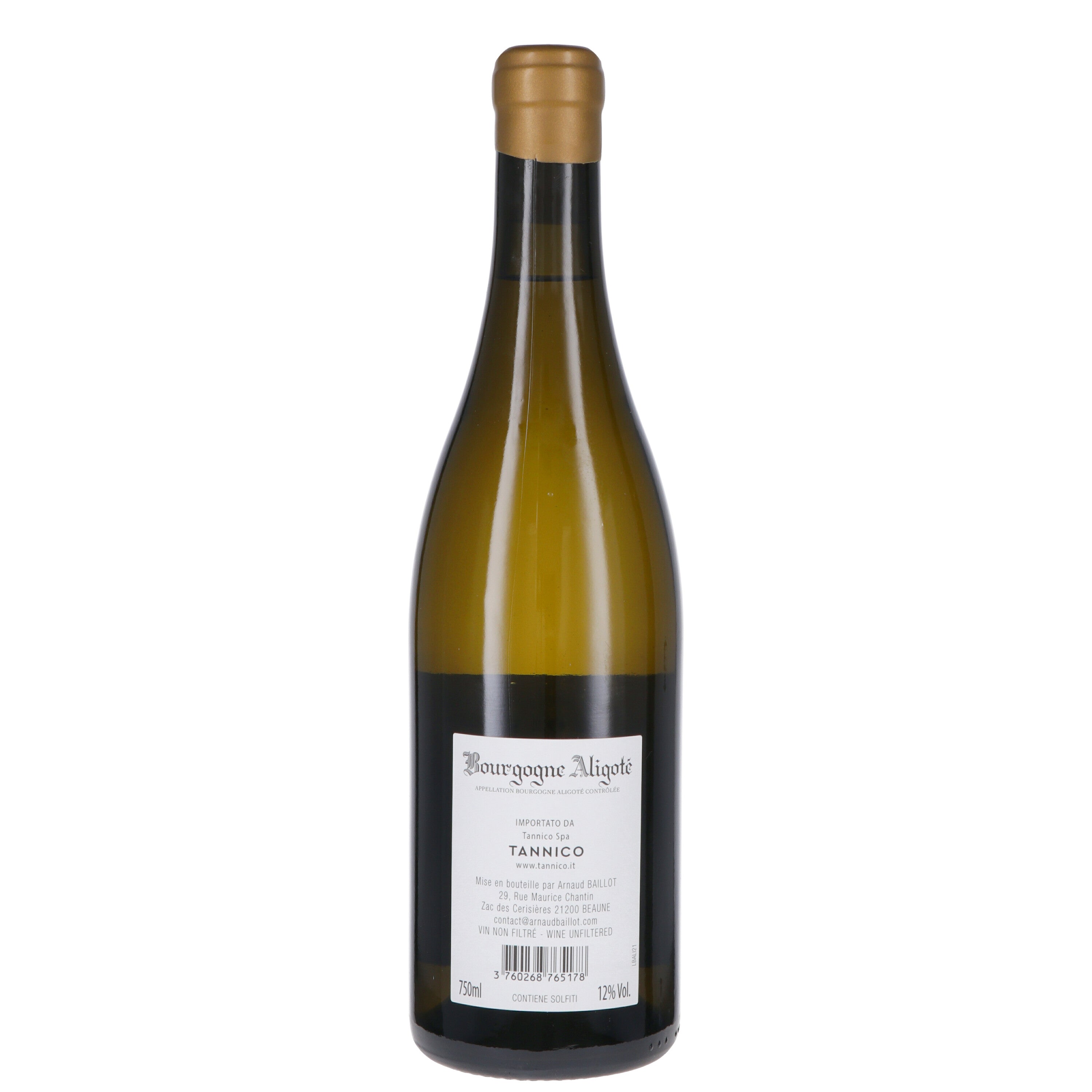 Bourgogne Aligoté AOC "Les Aures" 2025 - Arnaud Baillot