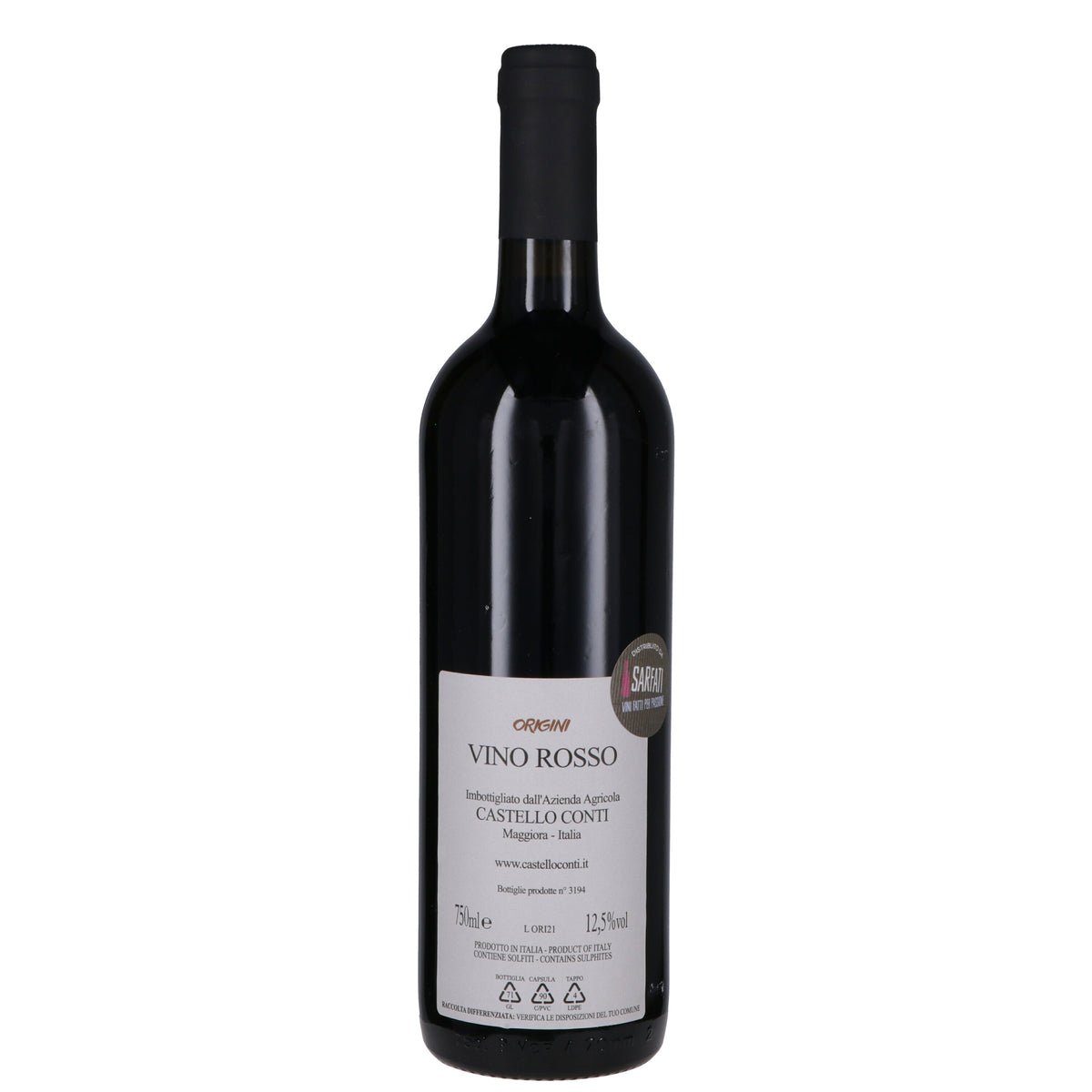 Vino Rosso "Origini" - Elena Conti