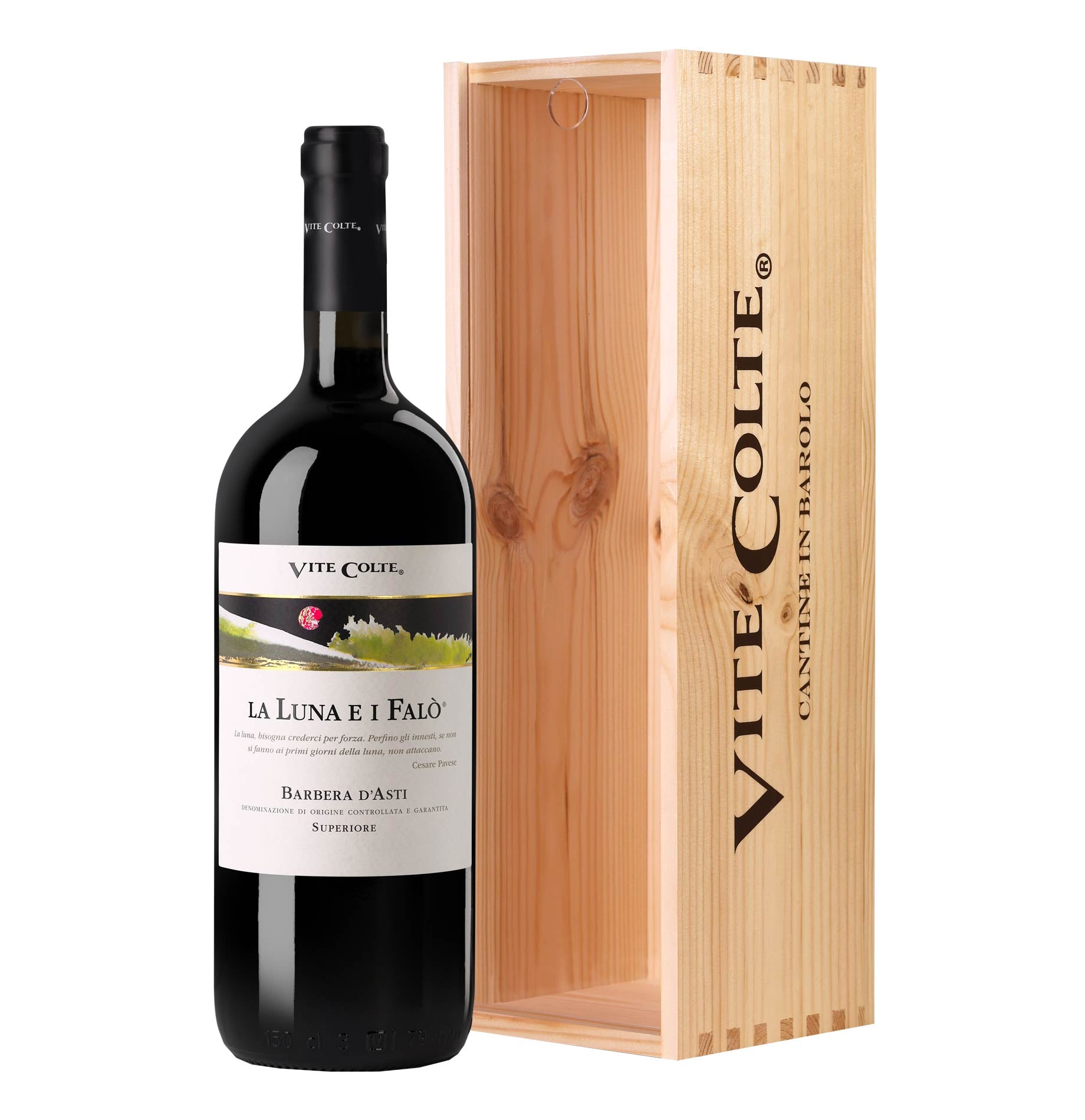 Barbera d'Asti Superiore DOCG "La Luna e i Falò" 2023 Magnum - Vite Colte (cassetta di legno)