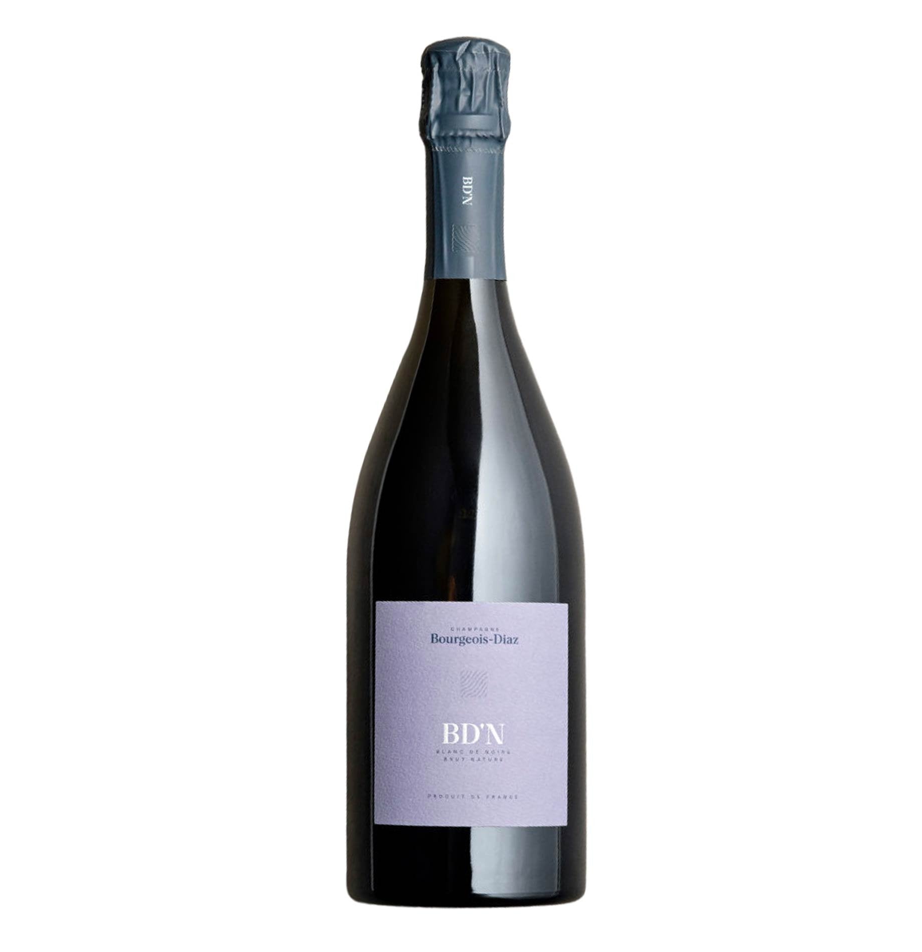 Champagne Brut Nature Blanc de Noirs "BD'N" 2022 - Bourgeois-Diaz