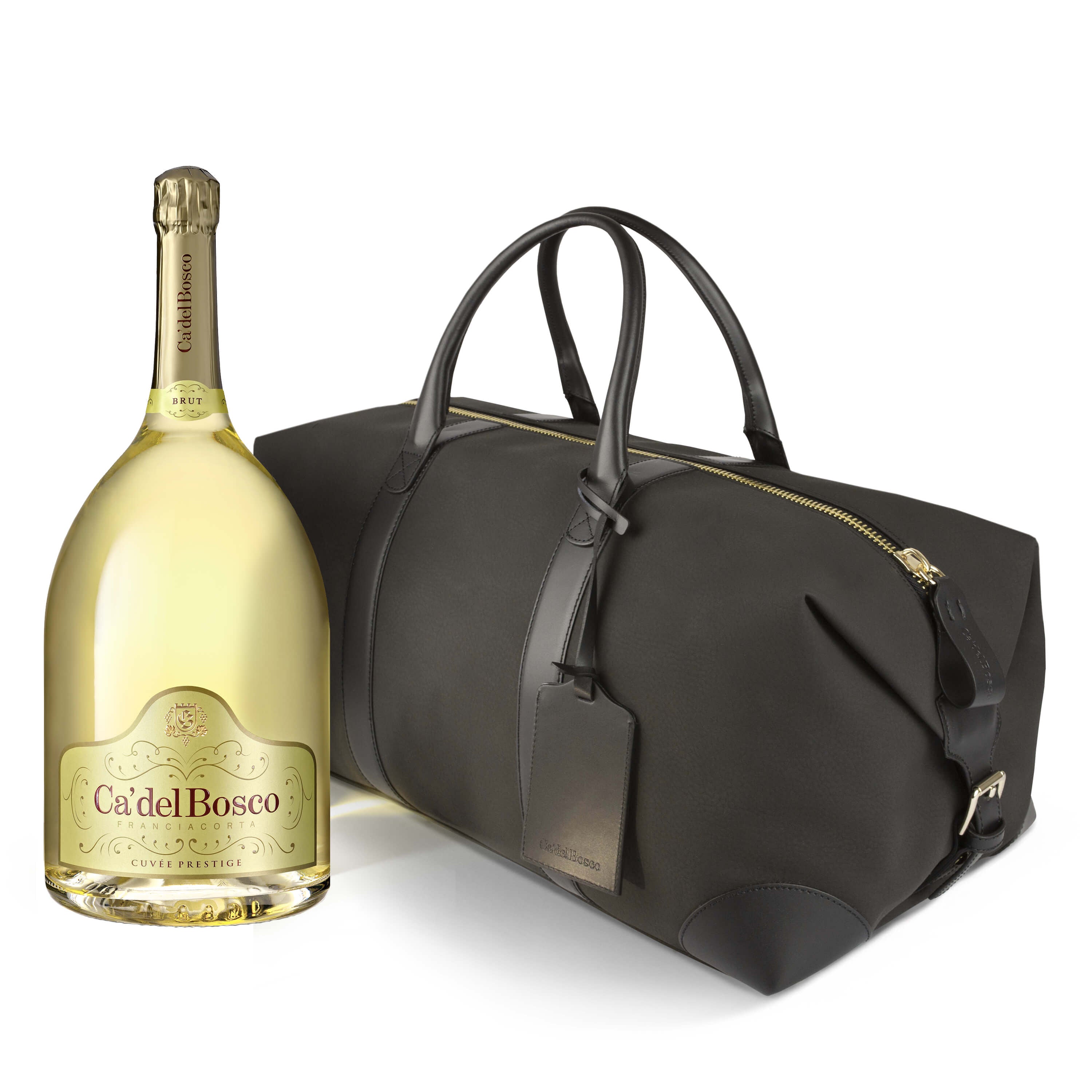 Franciacorta DOCG "Cuvée Prestige - Edizione 45" Mathusalem - Ca’ del Bosco (borsa di pelle)
