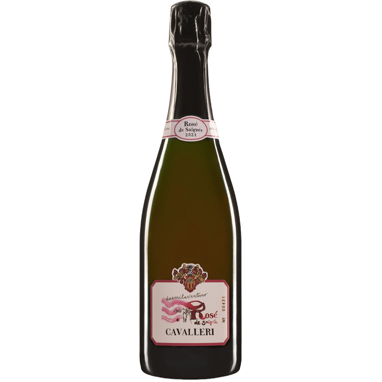 Vino Spumante di Qualità Metodo Classico Rosè Brut 2021 - Cavalleri