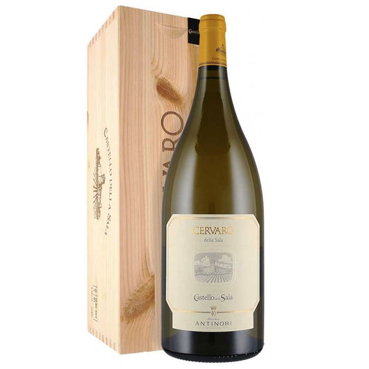 Umbria Bianco IGT "Cervaro della Sala" 2023 Magnum - Castello della Sala (cassetta di legno)