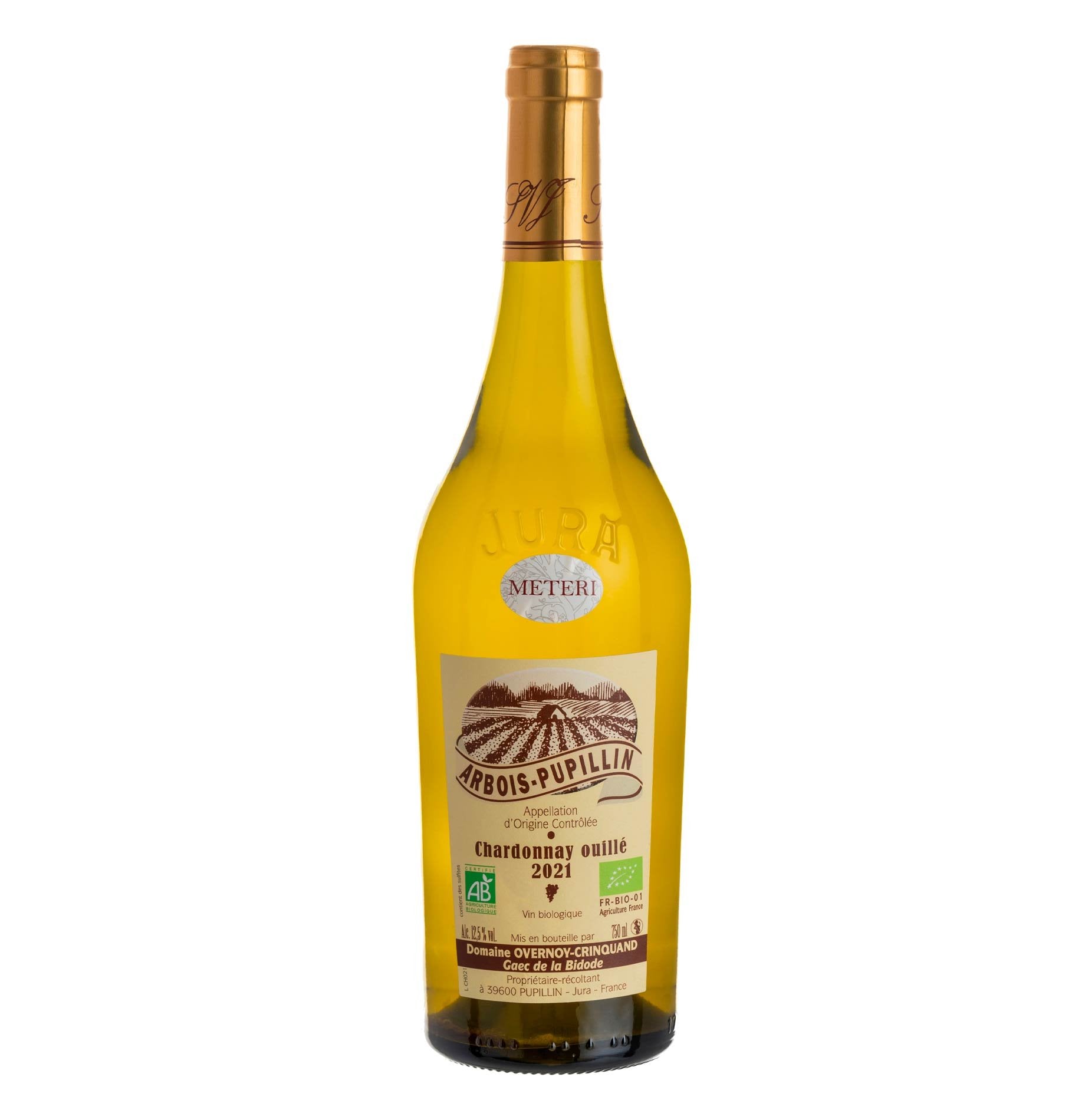 Arbois Pupillin AOC Chardonnay Ouillé 2021 - Domaine Overnoy-Crinquand