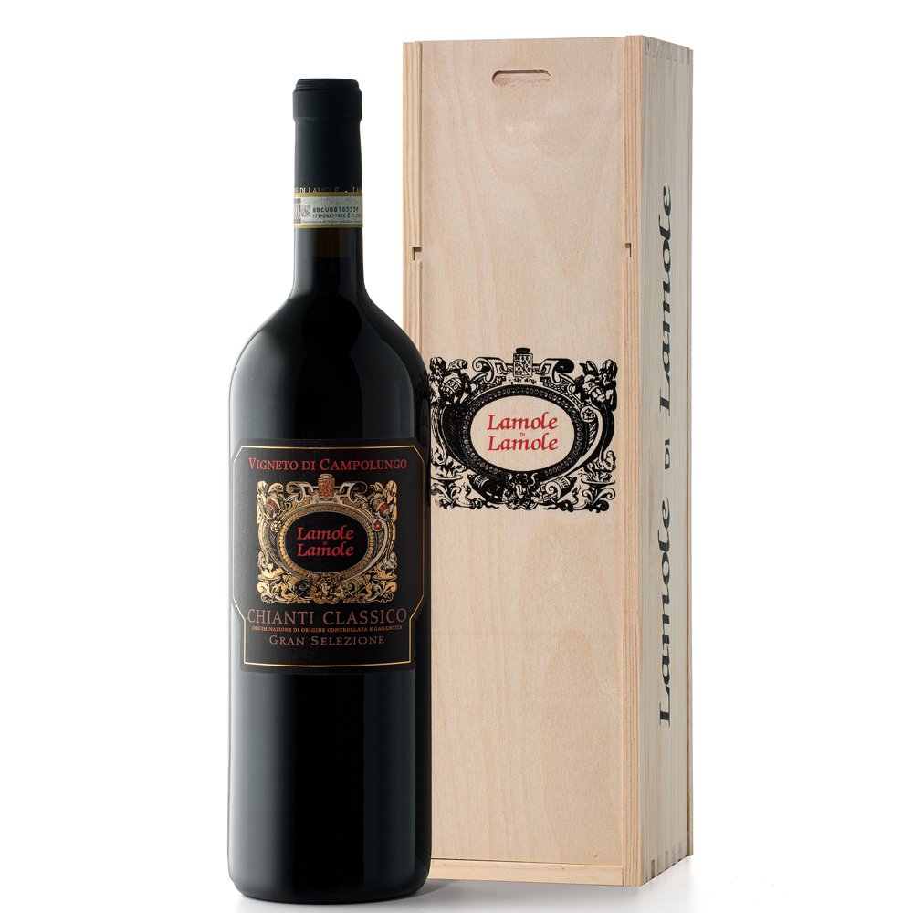 Chianti Classico Gran Selezione DOCG “Vigneto di Campolungo” 2021 Magnum - Lamole di Lamole (cassetta di legno)