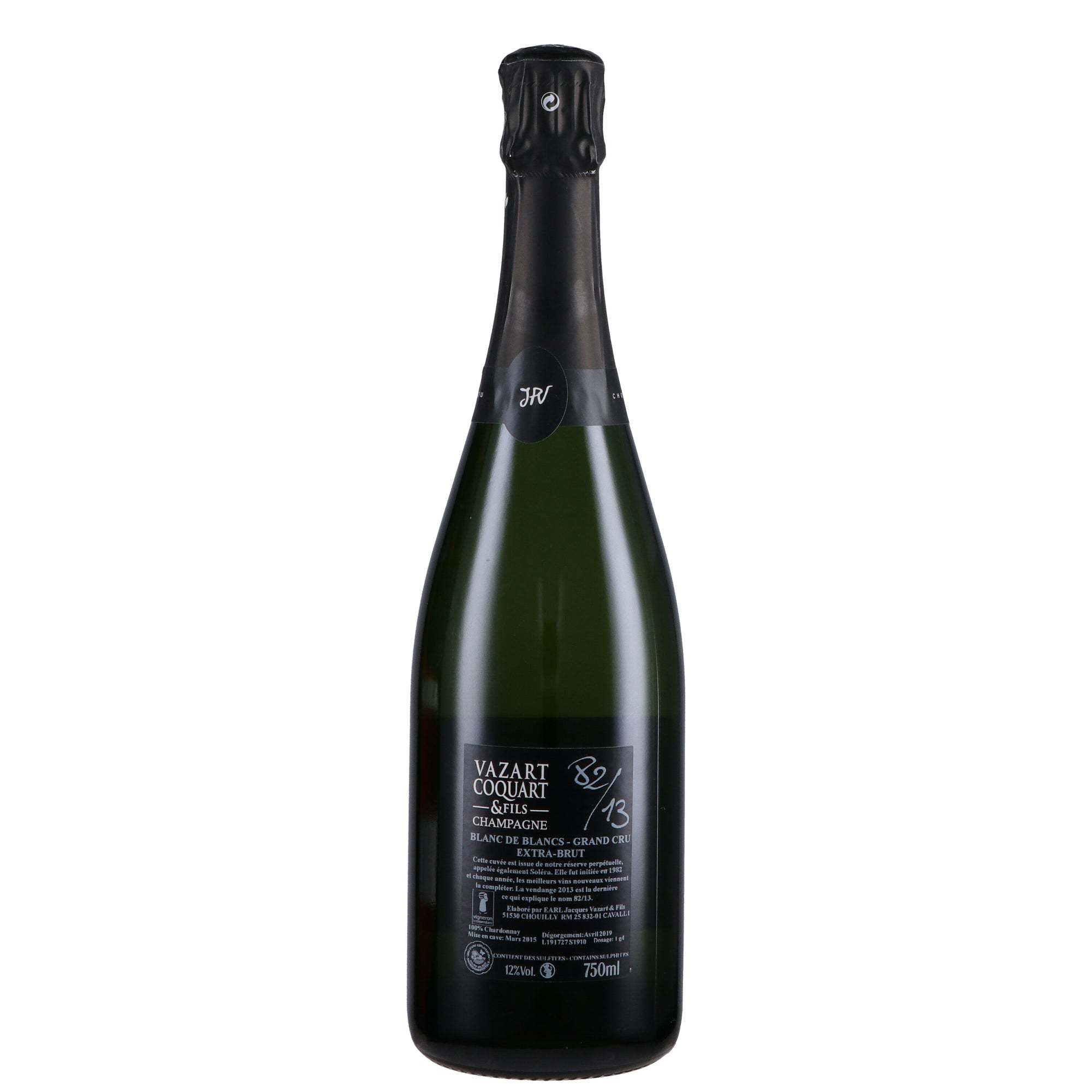 Champagne Extra Brut Blanc de Blancs Grand Cru "Cuvée 82/17 Solera" - Vazart-Coquart