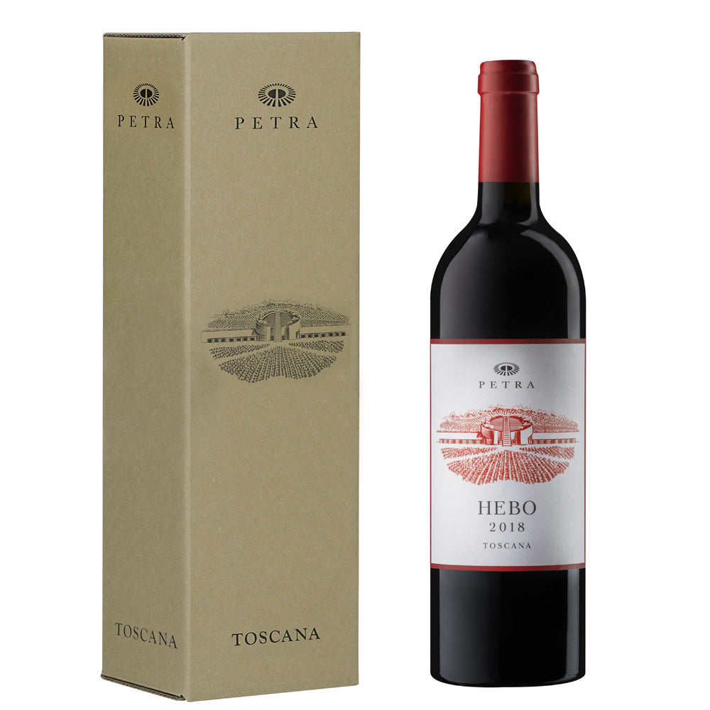 Toscana Rosso IGT "Hebo" 2025 Magnum - Petra (astuccio)