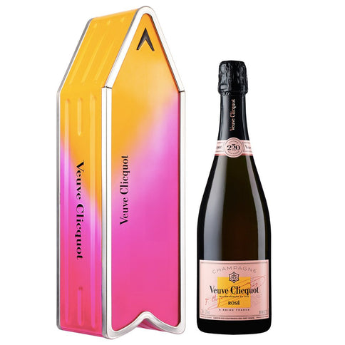 Champagne Brut Rosé Yellow Label Arrow "Follow Your Sun" - Veuve Clicquot (cofanetto)