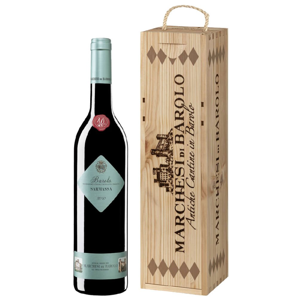 Barolo Sarmassa DOCG "Edizione 10 Anni" 2014 - Marchesi di Barolo (cassetta di legno)