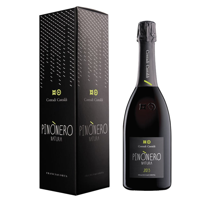 Franciacorta Brut DOCG "Pinònero Natura" 2017 - Contadi Castaldi (Astuccio)