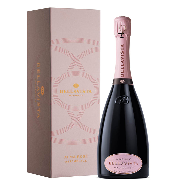 Franciacorta DOCG "Alma Rosé Assemblage" - Bellavista (astuccio)