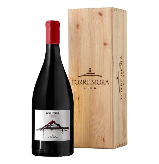 Etna Rosso DOC "Scalunera" 2021 Magnum - Torre Mora (cassetta di legno)