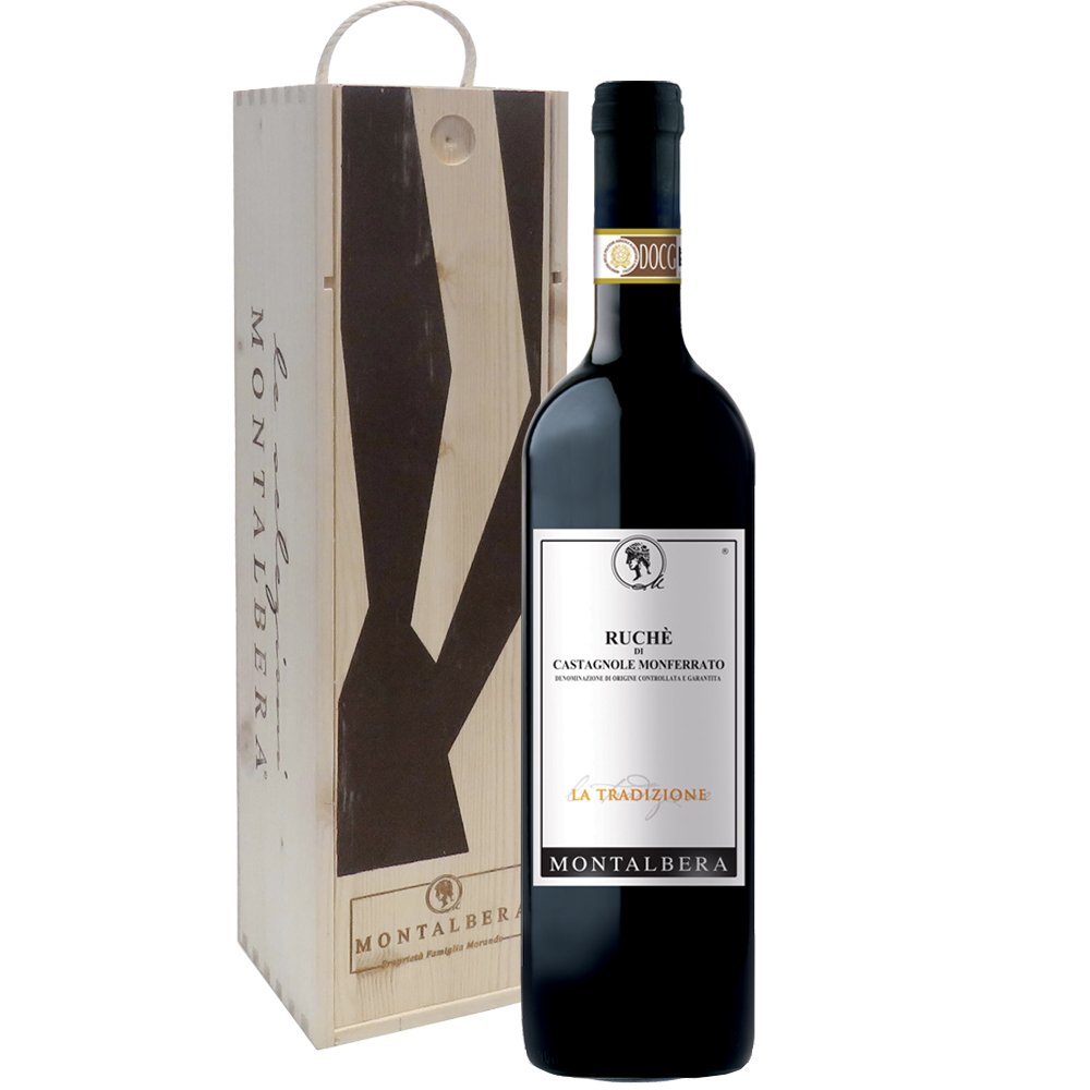 Ruché di Castagnole Monferrato DOCG "La Tradizione" 2024 Magnum - Montalbera (cassetta di legno)