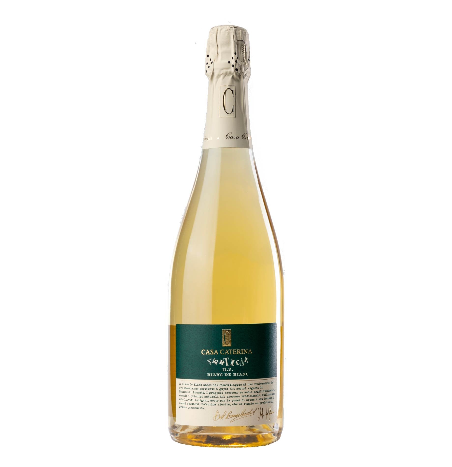 Spumante Metodo Classico Dosaggio Zero "Vertical" 2009 - Casa Caterina