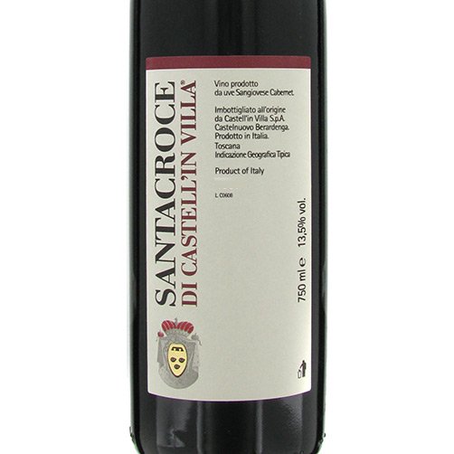Toscana Rosso IGT "Santacroce" 2007 - Castell’in Villa